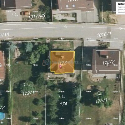 Mapa katastru nemovitostí